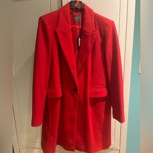 Red Peacoat